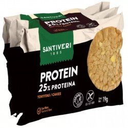 Comprar Santiveri Tortitas Protein 25% Proteína 3x3 57 gr