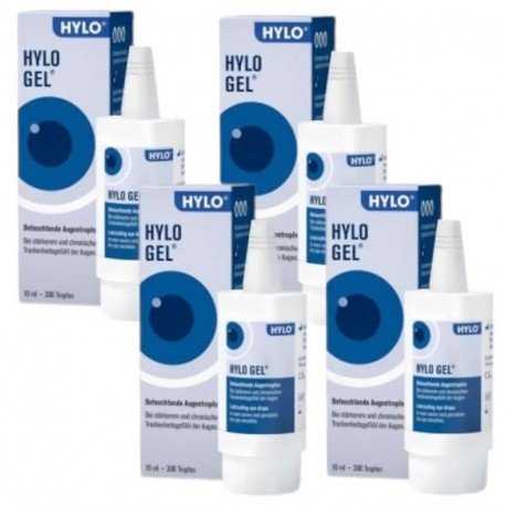 Hylo-Gel Colirio Lubricante 4x10 ml