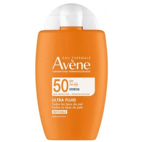 Avène Solar Ultra Fluido Invisible Facial SPF50 50 ml