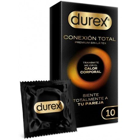 Durex Conexión Total Preservativo Ultra Fino Sin Látex 10 uds