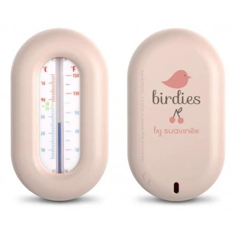 Suavinex Birdies Termómetro de Bañera Rosa