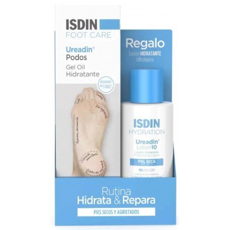 Isdin Ureadin Podos Gel Oil 75 ml + Loción 100 ml