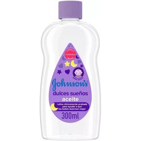 Johnson's Baby Aceite Dulces Sueños Ayuda a Calmar y Relajar Masajes 300 ml