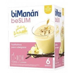 Comprar BiManán Be Slim Batido Sabor Vainilla 6 Sobres