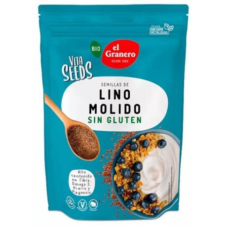 El Granero Integral Vitaseeds Lino Molido BIO 300 gr