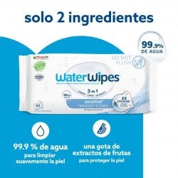 Waterwipes Toallitas Bebé 4x60 uds