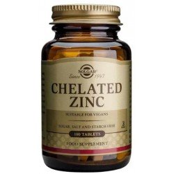 Comprar Solgar Zinc Quelado 100 Comprimidos