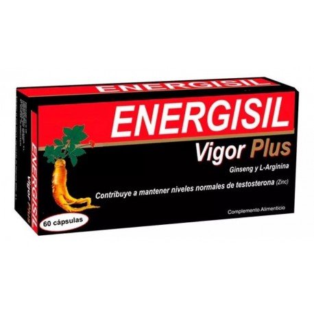 Energisil Vigor Plus Ginseng y L-Arginina 60 Cápsulas