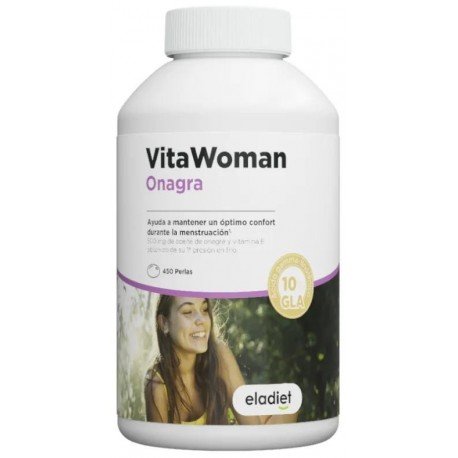 Eladiet VitaWoman Aceite de Onagra 450 Perlas