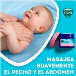 Vicks BabyRub Pomada Bebés 50 mg