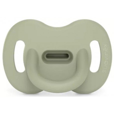 Suavinex Colour Essence Chupete Todo Silicona Tetina Fisiológica Sx Pro Verde 0-6m