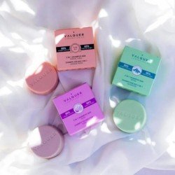 Valquer Champú y Acondicionador Sólido 2 en 1 Especial Rizos 70 gr