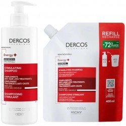 Comprar Vichy Dercos Energy+ Champú Estimulante 400 ml + Recarga 400 ml