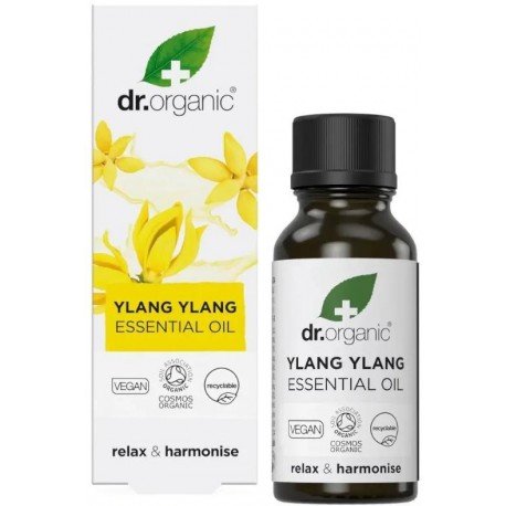 Dr.Organic Aceite Esencial Bio 100% Puro Ylang Ylang 10 ml
