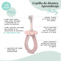 Suavinex Cepillo de Dientes de Aprendizaje Azul 0-2 Años