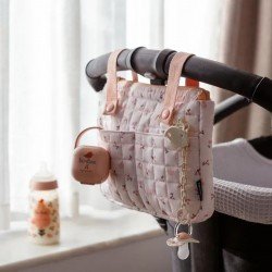 Suavinex Birdies Bolso Panera para Carrito Rosa 5 Productos