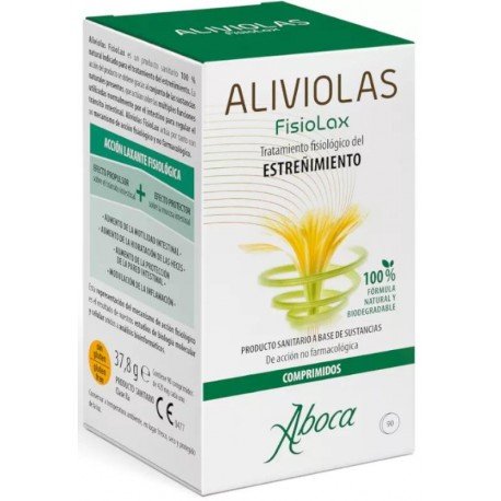 Aboca Aliviolas Fisiolax Estreñimiento 90 Comprimidos