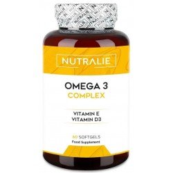 Comprar Nutalie Omega 3 Complex 2000mg EPA, DHA con Vitaminas E + D 60 Cápsulas