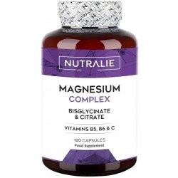 Comprar Nutralie Magnesio Complex Bisglicinato y Citrato 120 Cápsulas