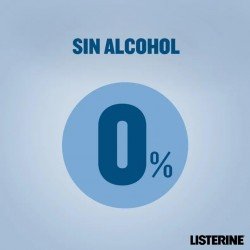 Listerine Enjuague Bucal Blanqueador sin Alcohol 2x1 Litro