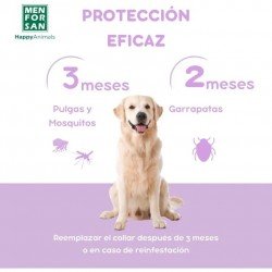 Menforsan Collar Anti-Insectos Perros Medianos y Grandes