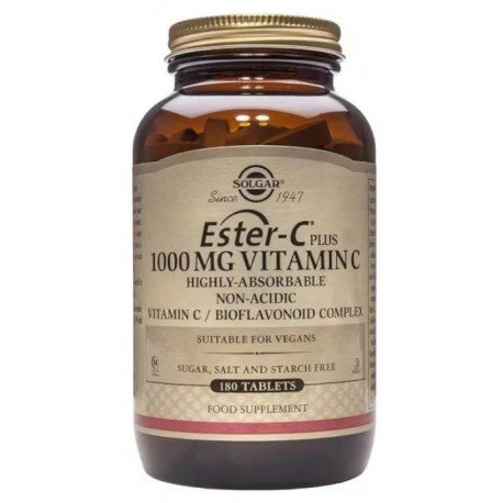 Solgar Ester-C Plus 1000 mg 180 Comprimidos