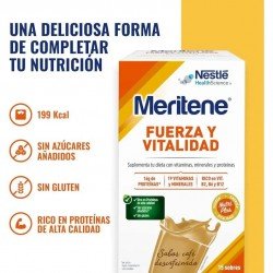 Meritene Fuerza y Vitalidad Café Descafeinado 30x30gr Sobres