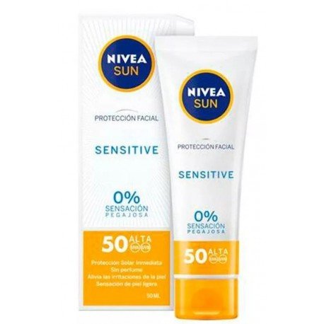 Nivea Sun Protección Facial UV Sensitive SPF50 50 ml