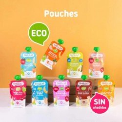 Smileat Pouch Yogur y Frambuesa ECO +9m 100 gr