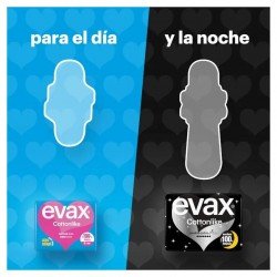 Evax Cottonlike Noche Extra Compresas Alas 10 uds