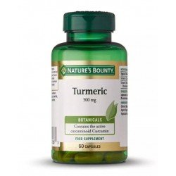 Comprar Nature's Bounty Cúrcuma 500 mg 60 Cápsulas
