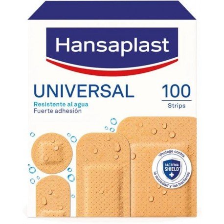 Hansaplast Universal Surtido 4 Tamaños 100 Apósitos