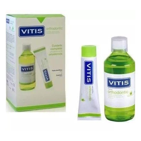 Vitis Pack Orthodontic Pasta 100 ml + Colutorio 500 ml