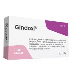 Comprar Gindoxi Óvulos Vaginales 10 uds
