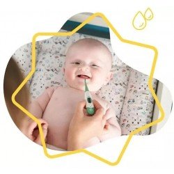 Badabulle Termómetro Médico Ultrarrápido Punta Flexible