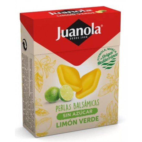 Juanola Perlas Balsámicas Limón Verde 25 gr