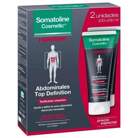 Somatoline Hombre Top Definition 2x200 ml