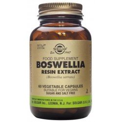 Comprar Solgar Boswellia Extracto de Resina 60 Cápsulas Vegetales