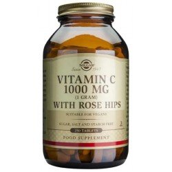 Comprar Solgar Vitamina C 1000 mg con Escaramujo 250 Comprimidos