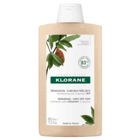 Klorane Champú a la Manteca de Cupuaçu Bio 400 ml