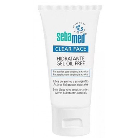 Sebamed Clear Face Gel Hidratante Oil Free 50 ml