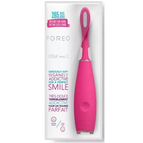 Foreo Issa Mini 2 Cepillo Dental Eléctrico Sónico Wild Strawberry