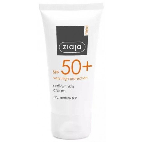 Ziaja Med Crema Facial Protectora Antiarrugas SPF50+ 50 ml