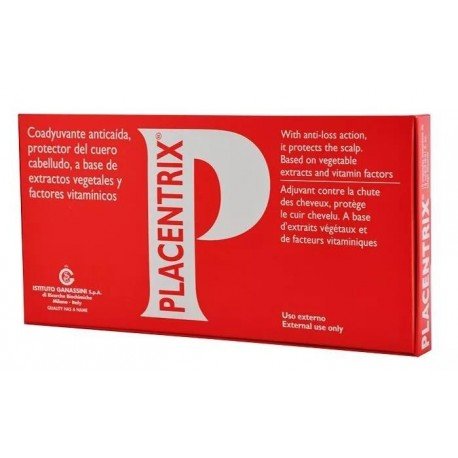 Placentrix Ampollas Anticaída 10 Monodosis 15 ml