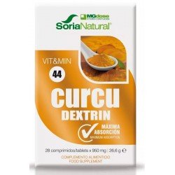 Comprar Soria Natural vit&min 44 Curcudextrin 28 Comprimidos