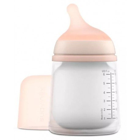 Suavinex Zero Zero Biberón Anticólicos Flujo Lento Fair +0m 180 ml
