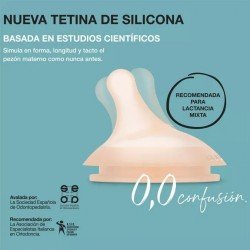 Suavinex Zero Zero Biberón Anticólicos Flujo Lento Fair +0m 180 ml