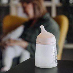 Suavinex Zero Zero Biberón Anticólicos Flujo Lento Fair +0m 180 ml