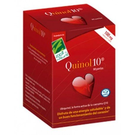 100% Natural Quinol10 100 mg 90 Perlas