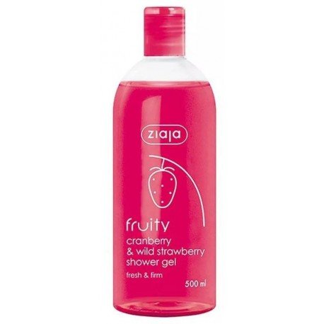 Ziaja Gel de Baño Fruity Arándano Rojo y Fresa Silvestre 500 ml
